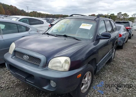 2004 Hyundai Santa Fe Gls из США, поврежденный, VIN KM8SC73D04U766974